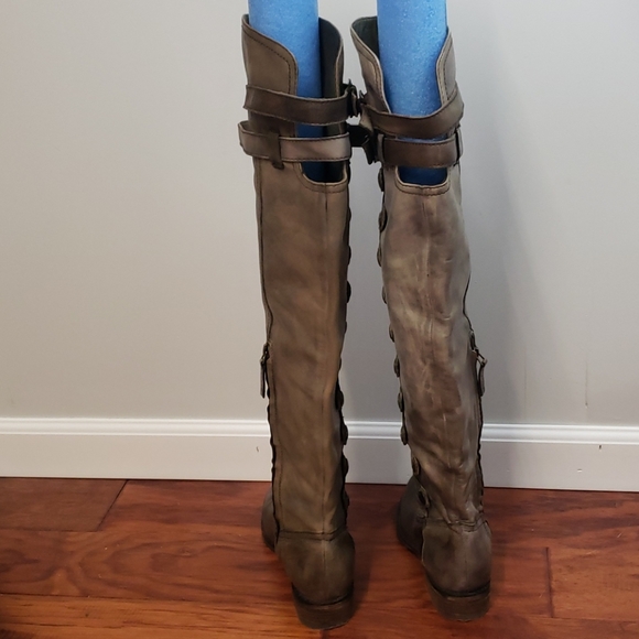 Sam Edelman Pierce Over The Knee Leather Boots - Picture 5 of 15